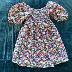 GAP Kids Floral Navy Dress